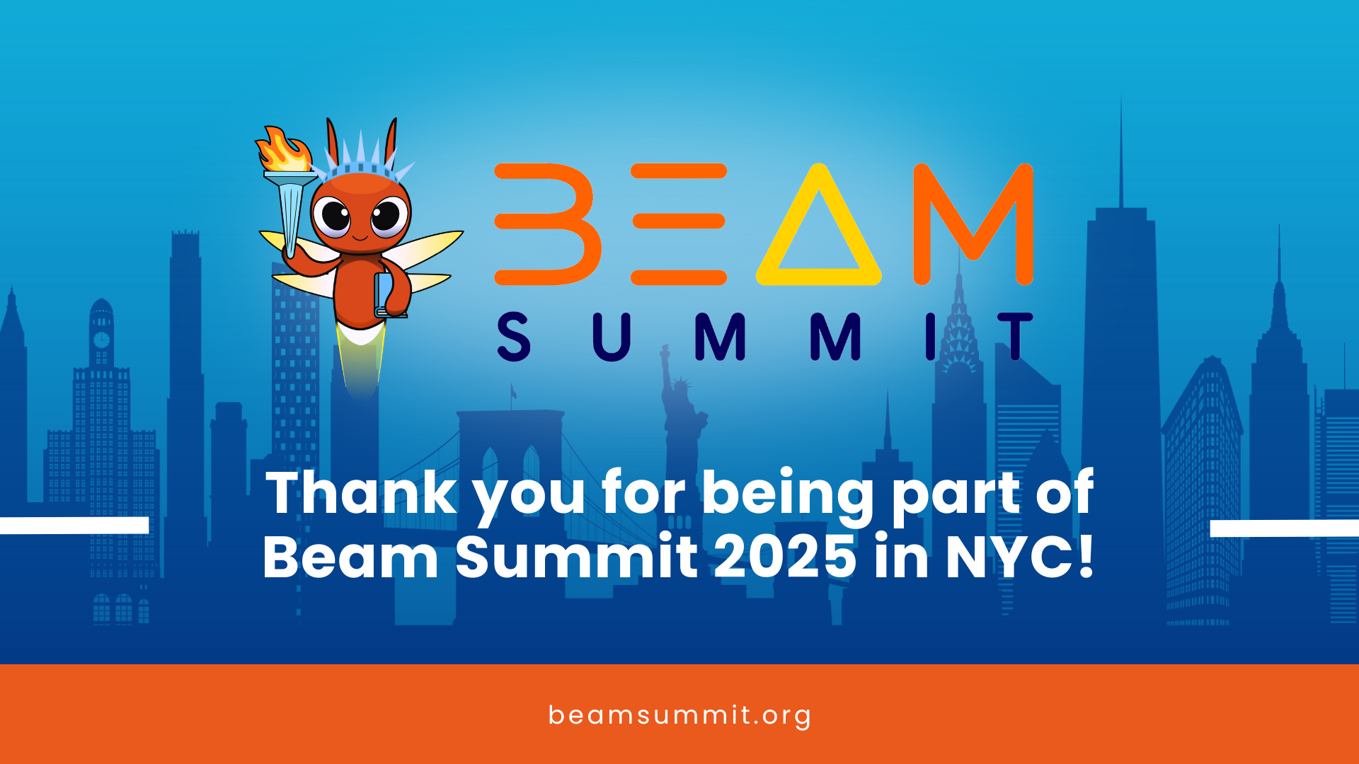 Thank you for attending Beam Summit 2025!
